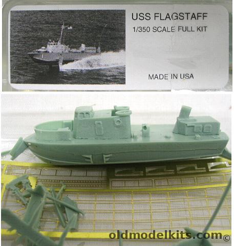 ISW 1/350 USS Flagstaff PGH-1Hydrofoil plastic model kit